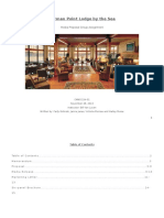 Dorman Point Lodge by The Sea: Media Proposal Group Assignment