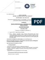 24 - 09 - 2019 - Anunt Concurs Post Laborant M I La Disciplina Bromatologie Igiena Nutritie PDF