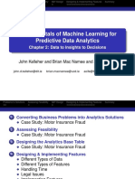 Fundamentals of Machine Learning For Predictive Data Analytics