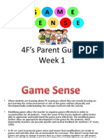 Game Sense Powerpoint
