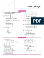 1-Mole Concept PDF