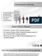 (Pajaklanjutan) PPT Yayasan