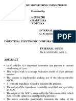 TYRE PRESSURE MONITORING USING ZIGBEE - Final NEW