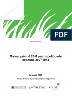 Manual Privind ESM Pentru Politica