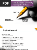 Risc Cisc in Microcontroller and Microprocessor