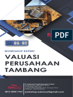 W E Valuasi Perusahaan Tambang EduWoo