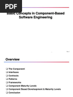 Basic Concepts in Component-Based Software Engineering