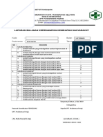 Format Laporan Bulanan Keperawatan Kesehatan Masyarakat