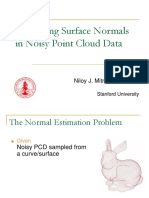 Estimating Surface Normals in Noisy Point Cloud Data: Niloy J. Mitra, An Nguyen