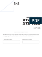 xtz125 Owner's Manual