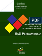 (Ebook) Ead Pernambuco - A Construção de Uma Política Pública de Educação A Distância