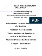 Trabajo de Estadistica