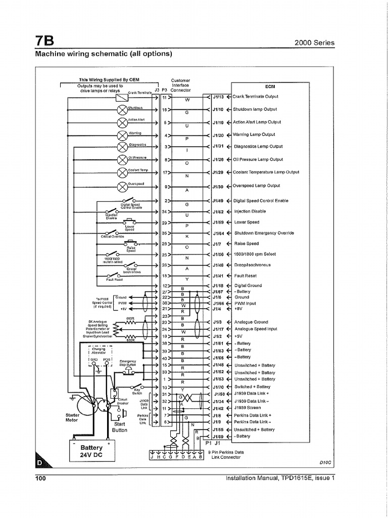 Wiring Diagram ADEM4 | PDF