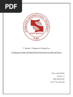 1st Internal - Comparative Crim