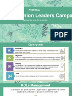 Key Opinion Leaders Proposal 