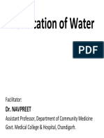 Purification of Water