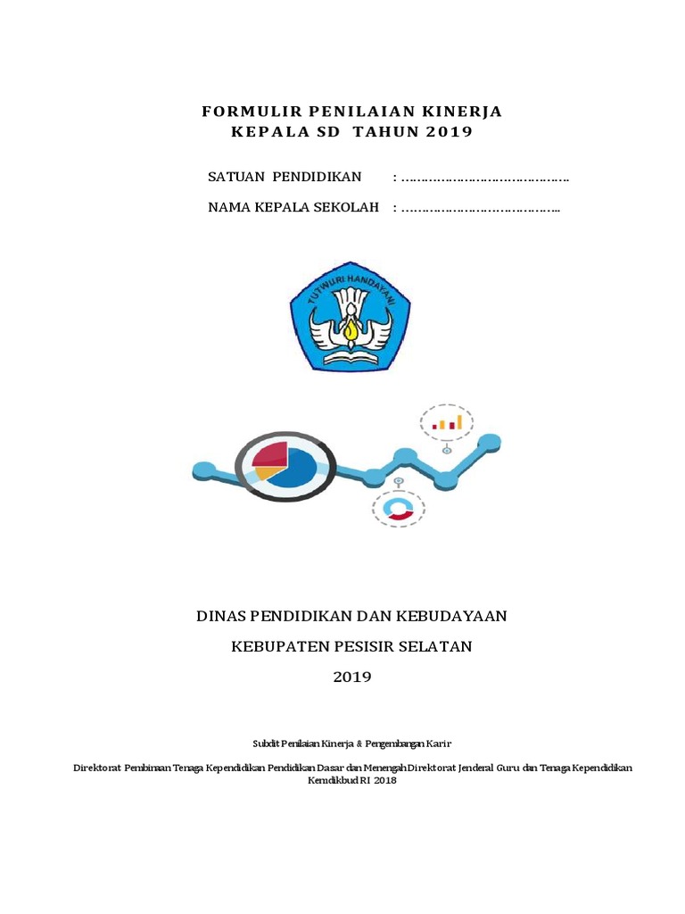 Formulir Manual Penilaian Sasaran Kerja Kep Sekolah