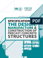 Specification for the design, manufacture & construction of precast structures.pdf
