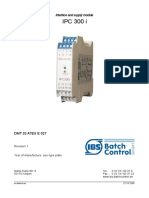 IPC 300 I: Interface and Supply Module