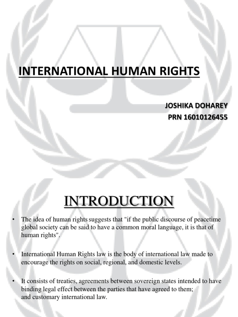 Overview of International Human Rights | PDF | International Human ...