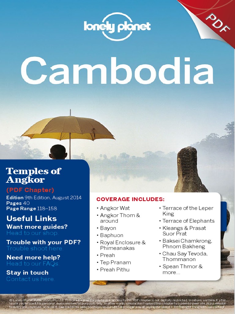 Cambodja Ultimate Travelist Pdf Angkor Cambodia