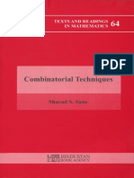 Combinatorial Techniques Sharad S. Sane