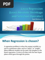 Lasoo Regression