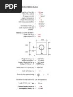 Design of Thrust block.xls