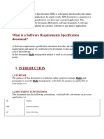 What Is A Software Requirements Specification Document?: 1.1 Purpose