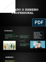 Cuidado o Esmero Profesional