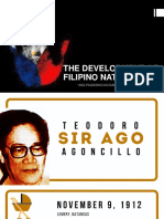 THE DEVELOPMENT OF FILIPINO NATIONALISM and mFROM GLOBALIZATION TO NATIONAL LIBERATION