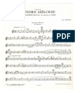 LACOUR - Tendre-Melodie Sax-or-Cl-and-Piano PDF