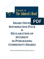Share Offer Information Pack