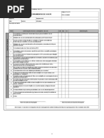 CHECK LIST - RETIFICA (Manual) | PDF