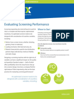 Evaluating Screening Performance: Where To Start