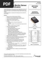 Tire Pressure Monitor Sensor Product Specification: MPXY8300 Series