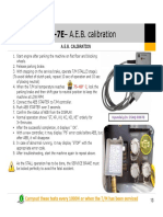 70DS-7E AEB Calibration Procedure