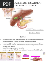 Investigation and Treatment of Surgical Jaundice