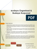 Budaya Organisasi & Budaya Korporasi