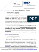 Convenio Informa 25 2015