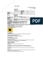 MSDS Castrol Transaqua HT-Hydraulic Fluid