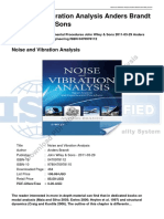 Noise and Vibration Analysis Anders Brandt John Wiley & Sons