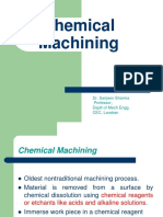 Chemical Machining Process Overview