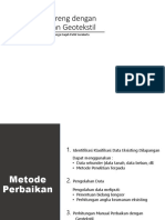 Perbaikan Lereng Dengan Menggunakan Geotekstil