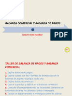 Balanza Comercial y Balanza de Pagos