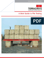 Terradrive: A Brief Guide To Pile Testing