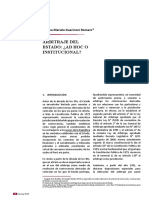 Arbitraje Del Estado: ¿Ad Hod o Institucional?