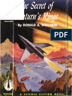 Secret of Saturns Rings 1954.Winston Cape1736 Wollheim