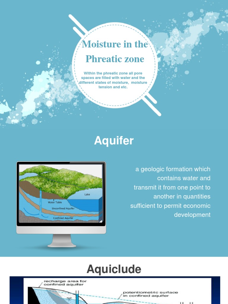 Moisture in the Phreatic zone | PDF | Aquifer | Groundwater