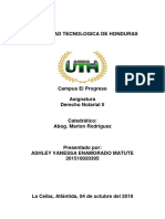 Historia Del Derecho Notarial en Honduras